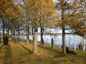 Mielipaikkaharjoitus Ounasjoen rannalla 2